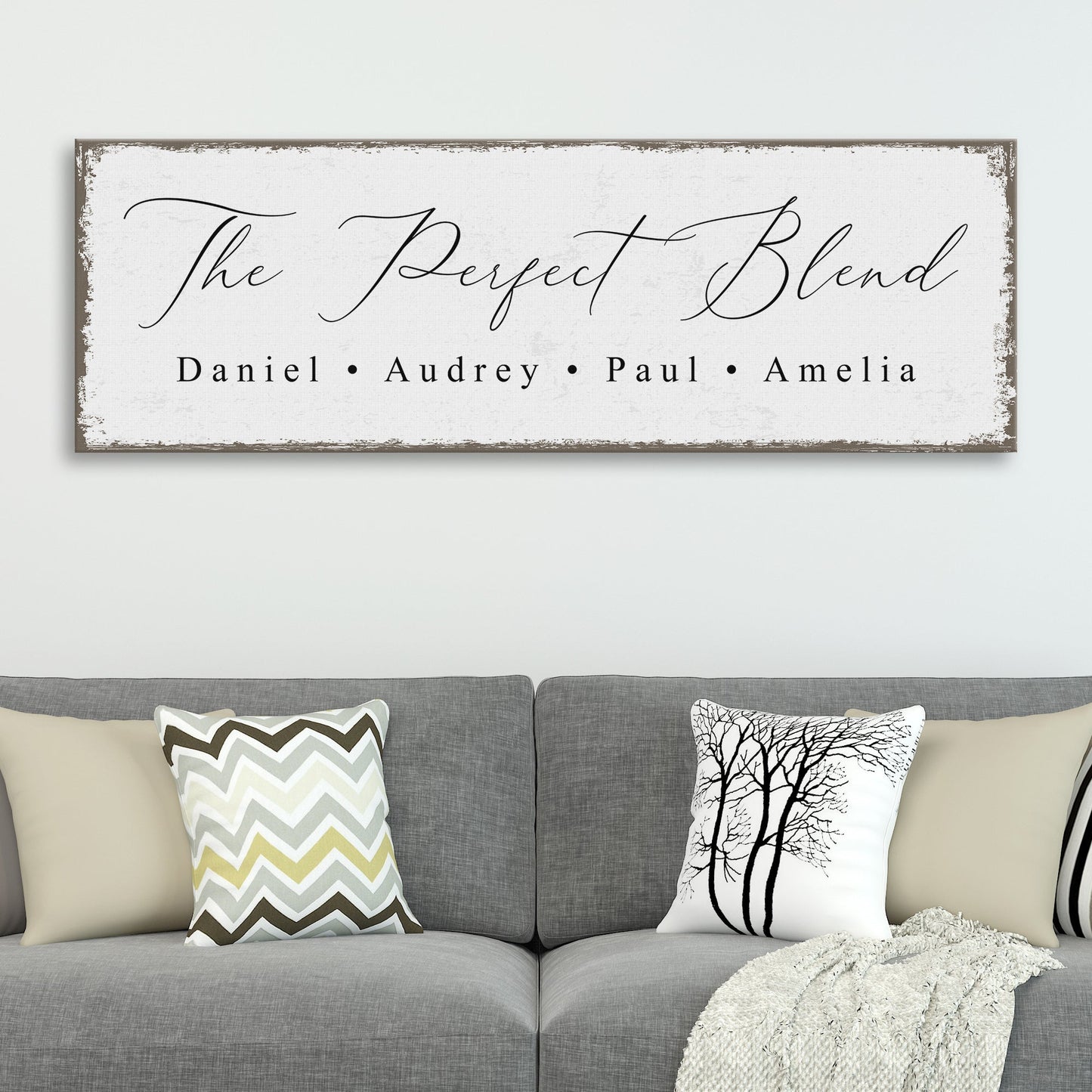 The Perfect Blend Family Sign II