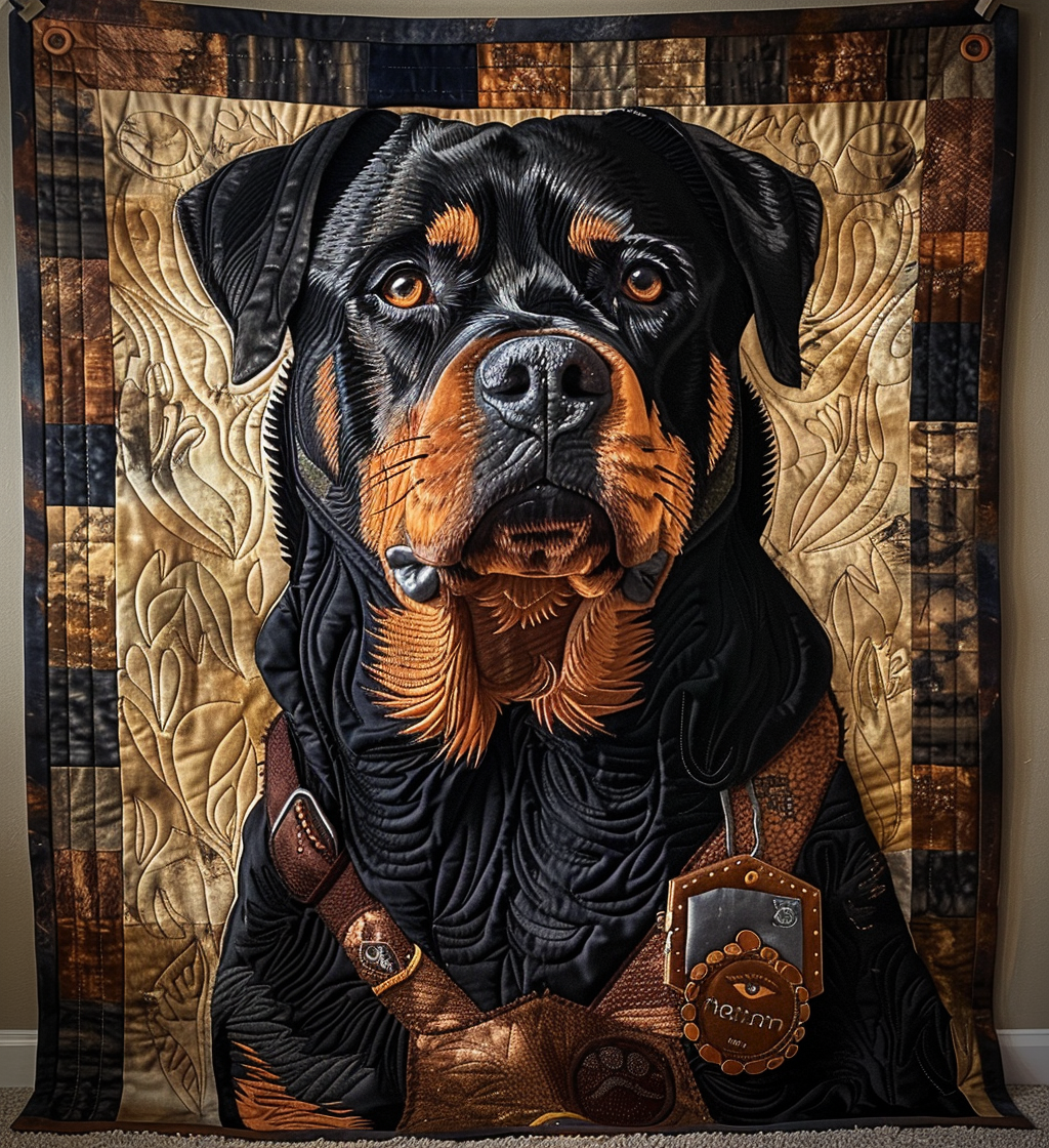 Faithful Friend Quilted Blanket - Throw (55" x 60")