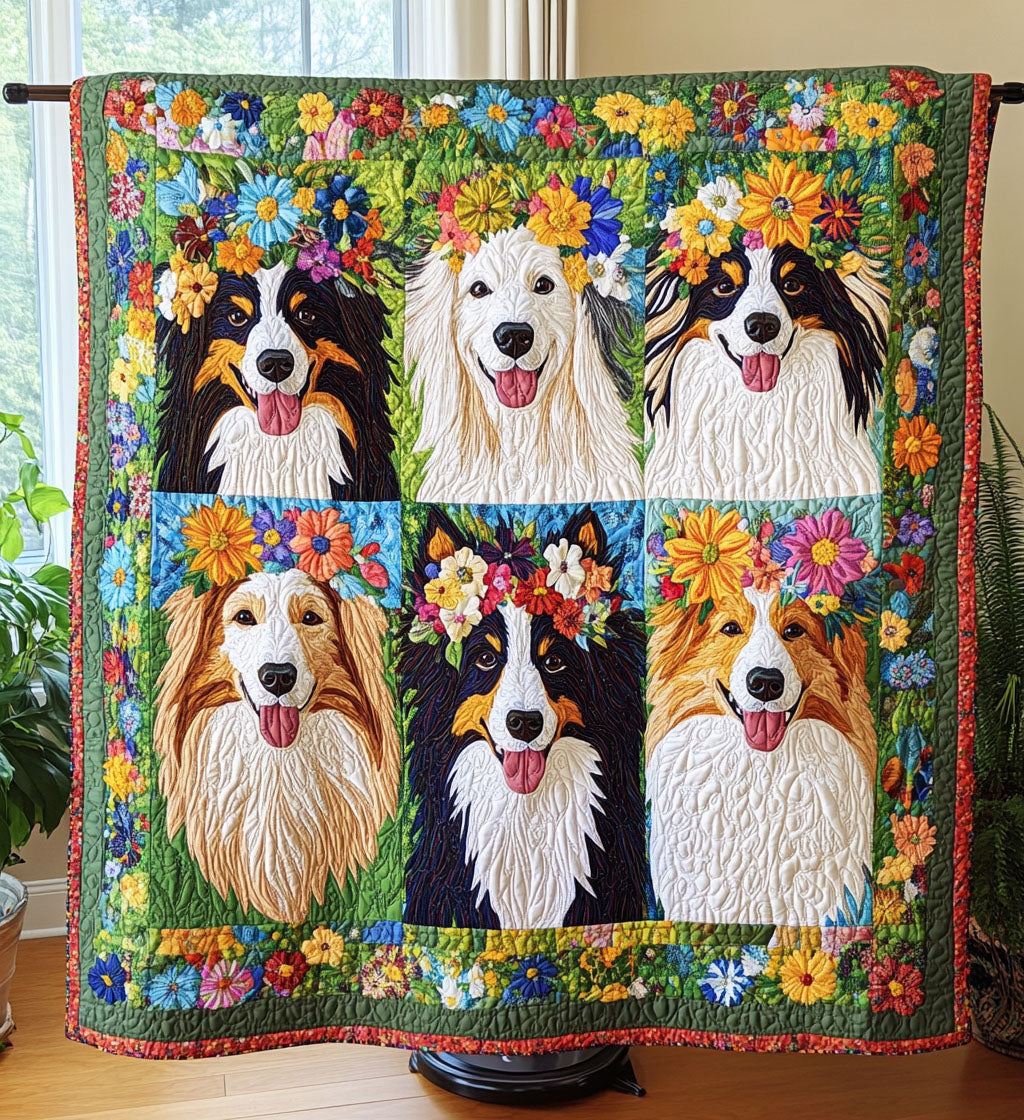 Faithful Friend Quilted Blanket - Throw (55" x 60")