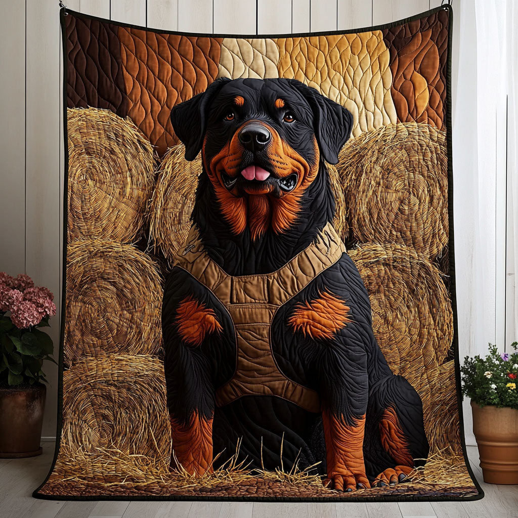 Farmyard Braveheart Quilted Blanket - Baby (30" x 40")