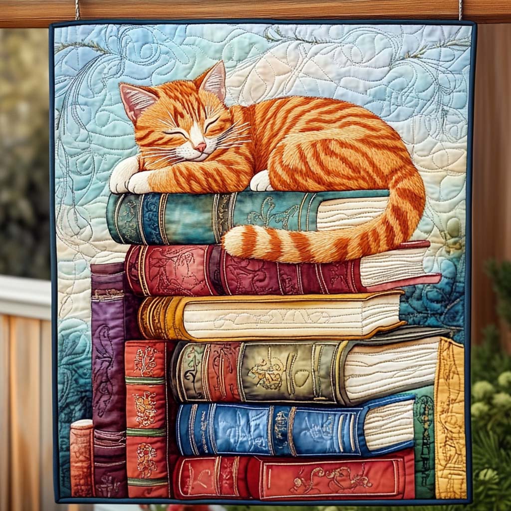 Feline Dreams Quilted Blanket - Throw (55" x 60")