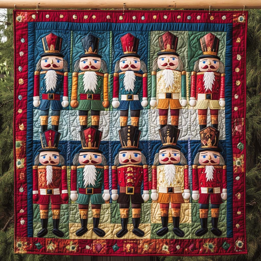 Festive Hero Quilted Blanket - Throw (55" x 60")