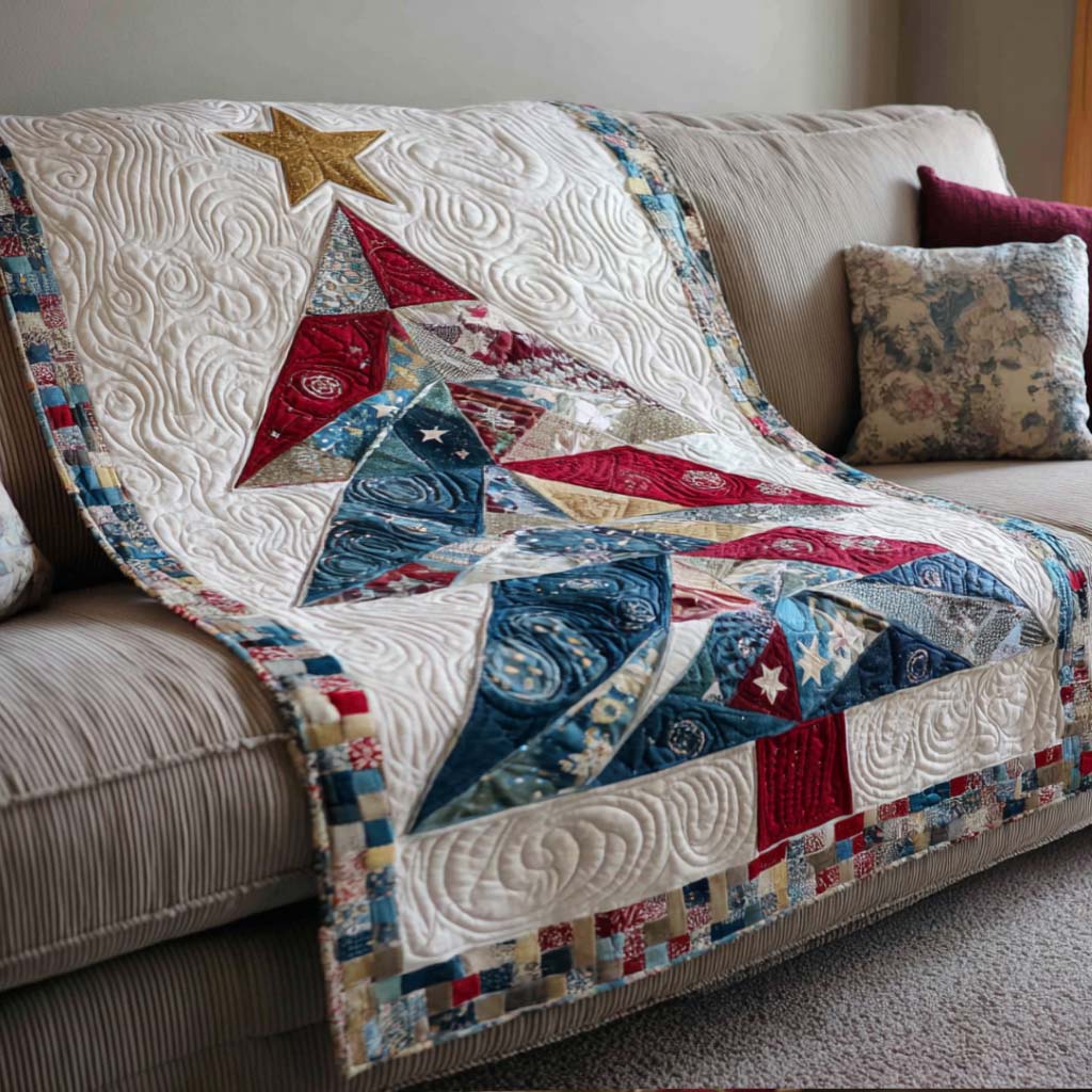 Festive Night Quilted Blanket - Baby (30" x 40") - Pack 1