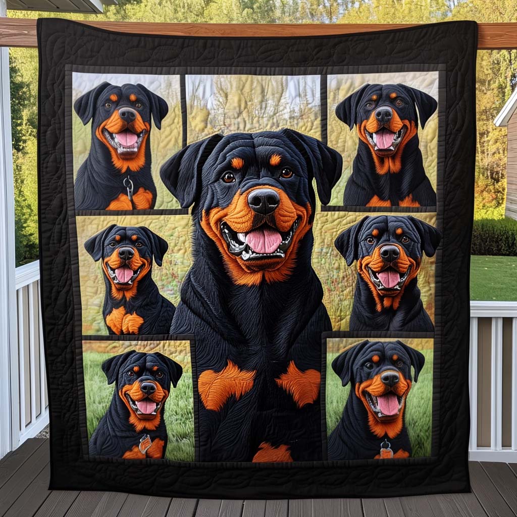 Fierce Defender Quilted Blanket - Throw (55" x 60")