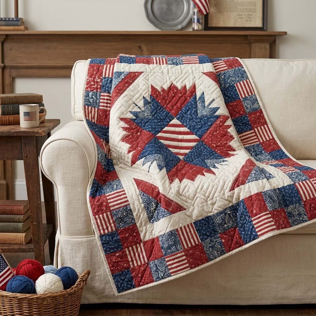 Firecracker Diamond Quilted Blanket - Baby (30" x 40") - Pack 1