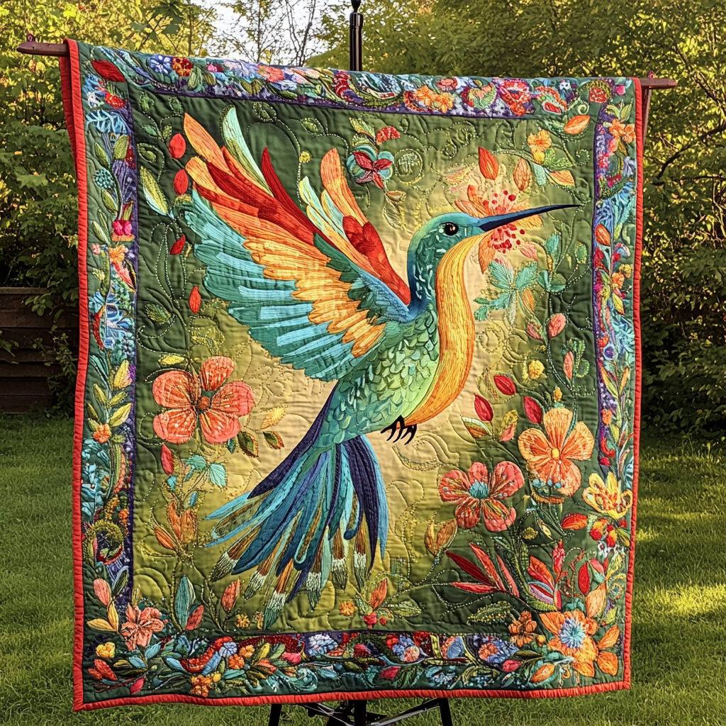 Flight of Grace Quilted Blanket - Baby (30" x 40")