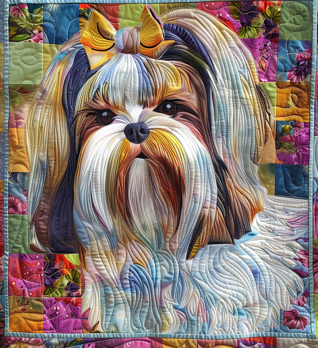 Fluff and Love Quilted Blanket - Throw (55" x 60")