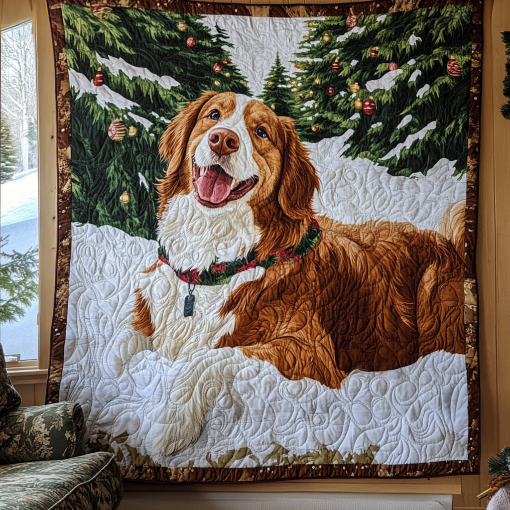 Forest Friend Quilted Blanket - Throw (55" x 60")