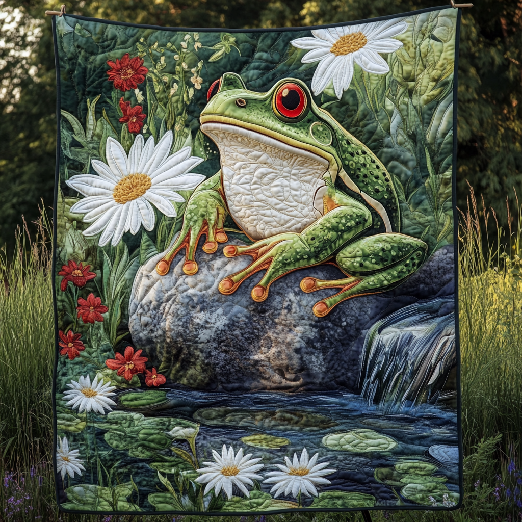 Forest Leap Quilted Blanket - Baby (30" x 40")