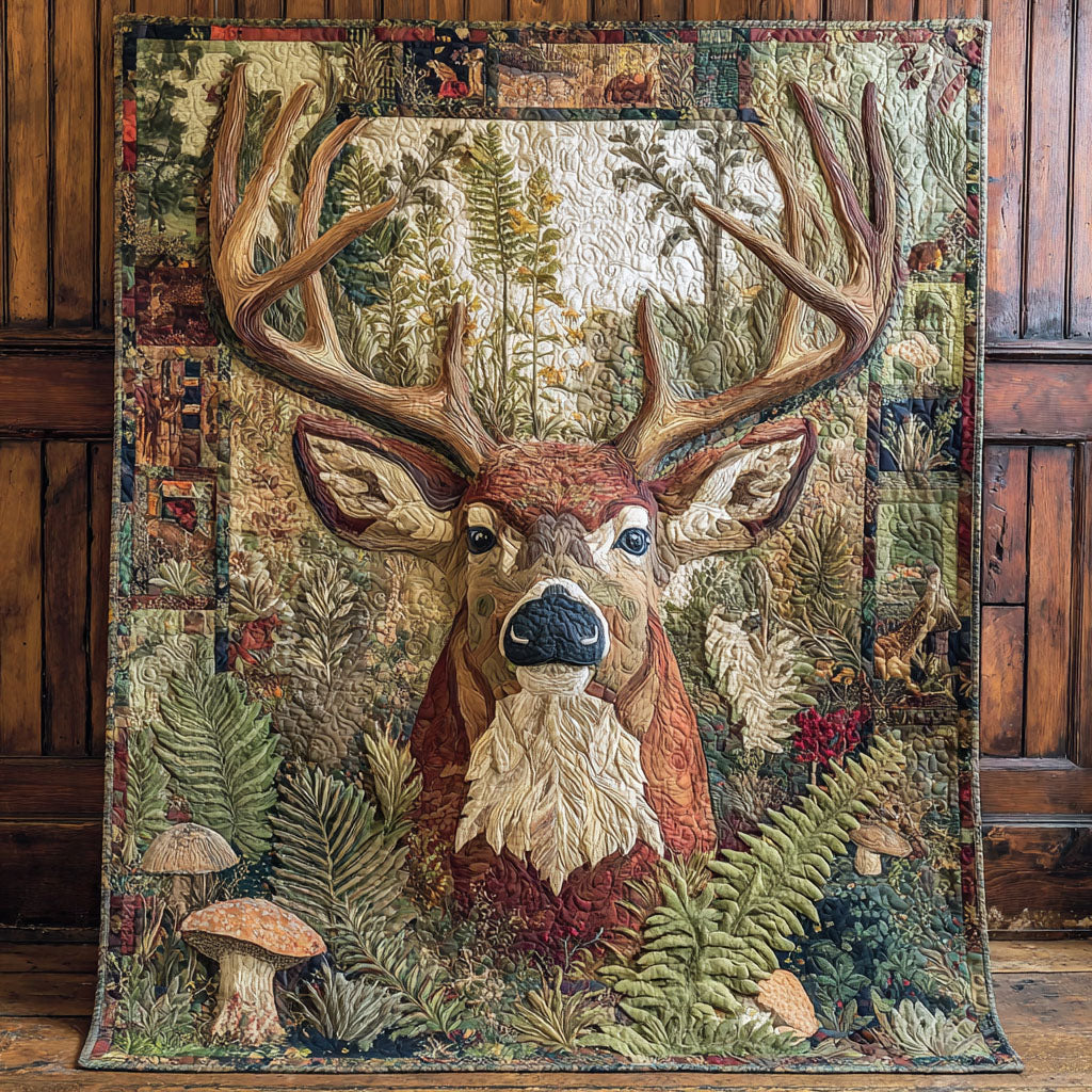Forest Monarch Quilted Blanket - Baby (30" x 40") - Pack 1