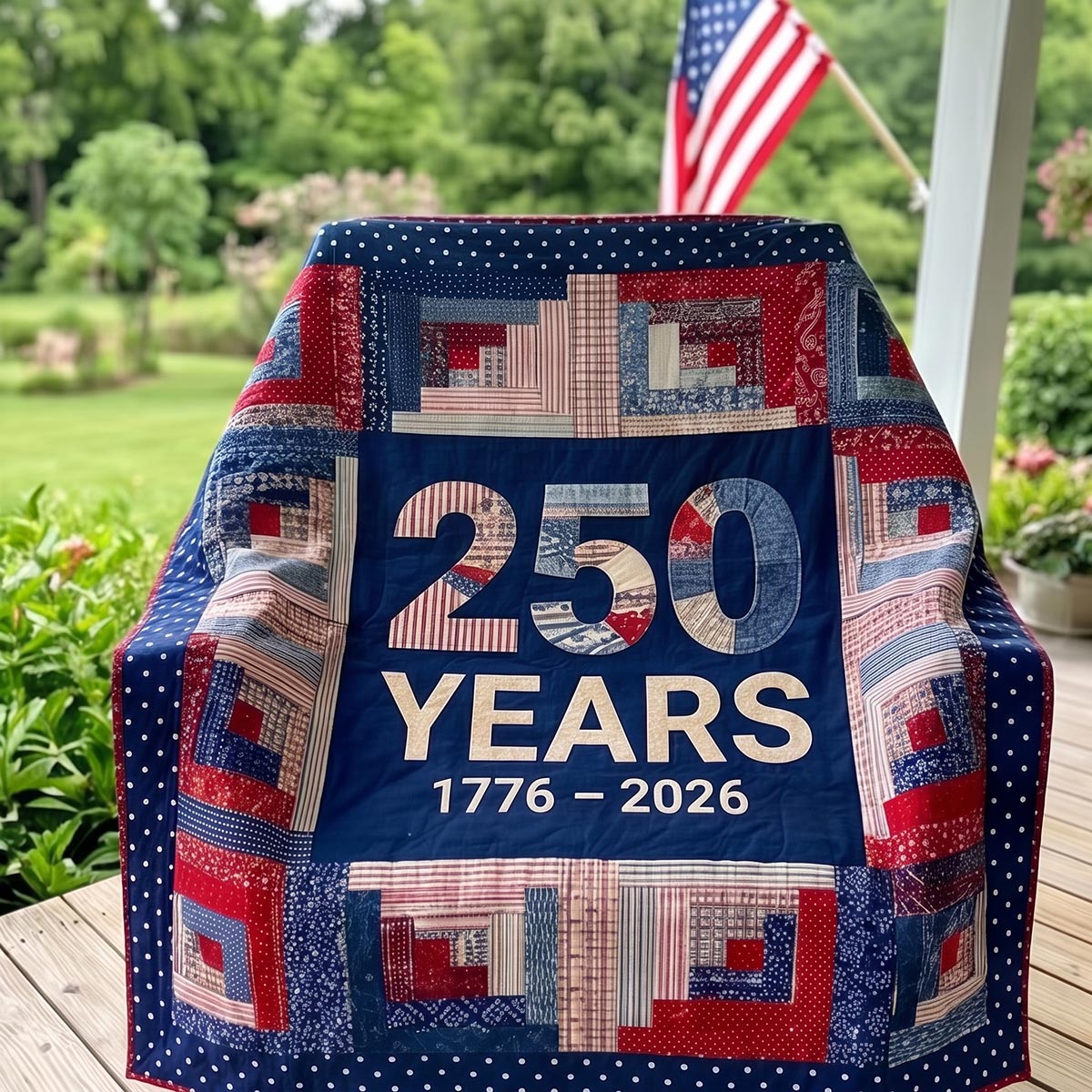 Freedom Anniversary Quilted Blanket - Baby (30" x 40") - Pack 1