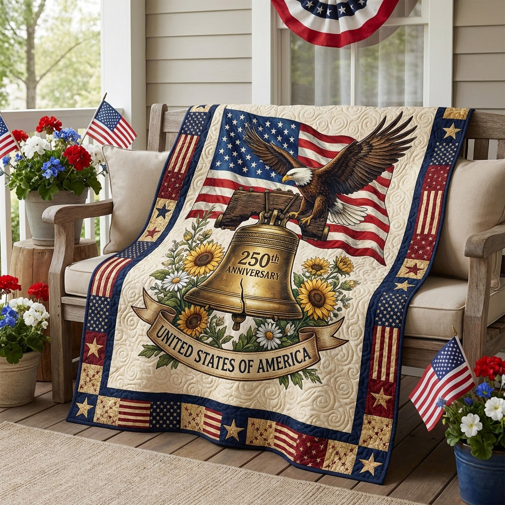 Freedom Glory Quilted Blanket - Baby (30" x 40") - Pack 1