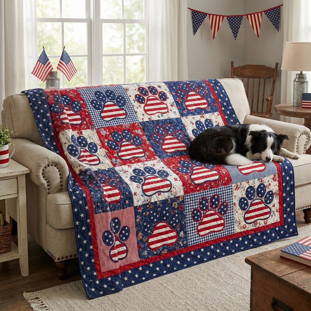 Freedom Paws Quilted Blanket - Baby (30" x 40") - Pack 1