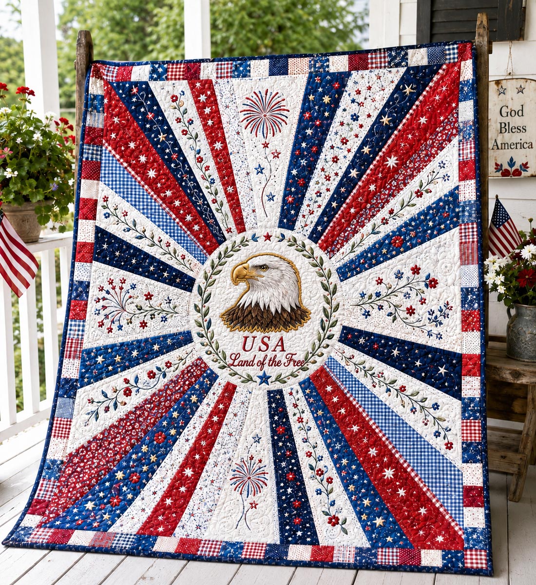Freedom Radiance Quilted Blanket - Baby (30" x 40") - Pack 1