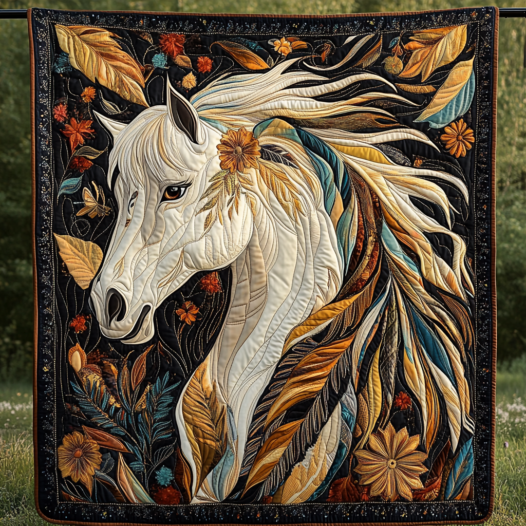Freedom’s Flight Quilted Blanket - Throw (55" x 60")