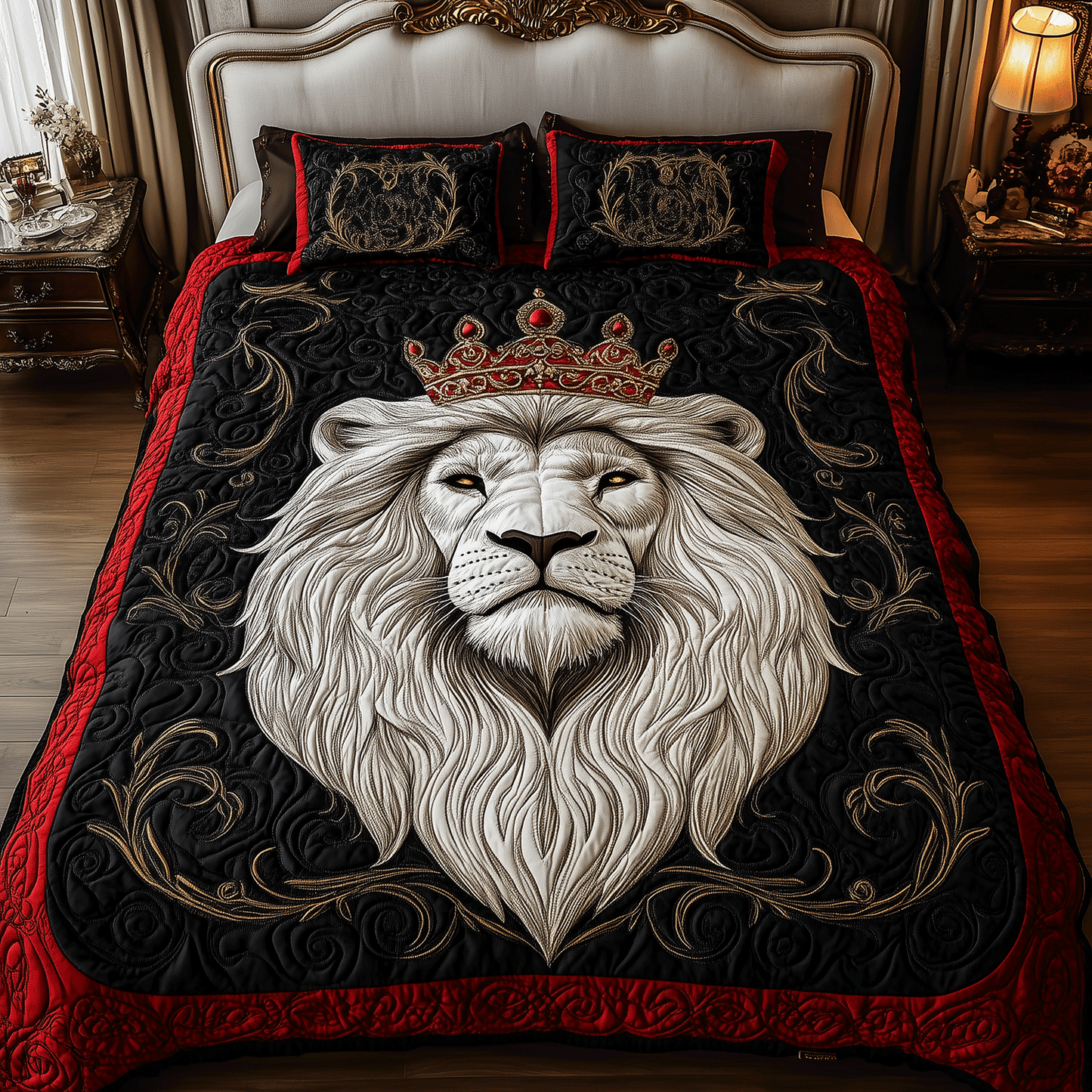 Frosted Roots 3-Piece Quilted Bedding Set - Single (59" x 70")