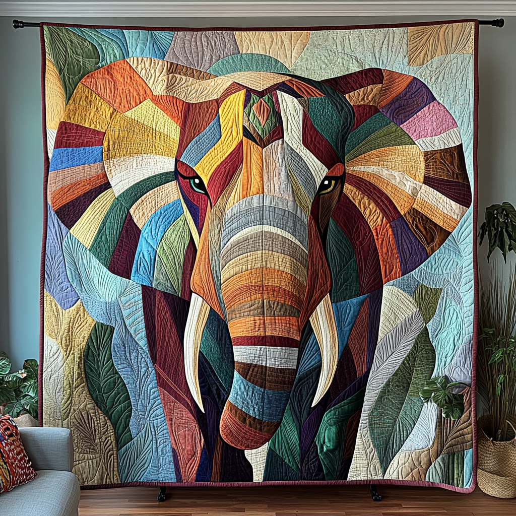 Galloping Grace Quilted Blanket - Throw (55" x 60")
