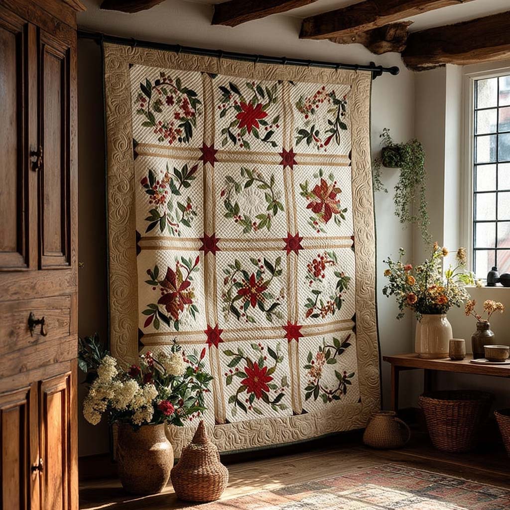Garden Heirloom Quilted Blanket - Baby (30" x 40") - Pack 1