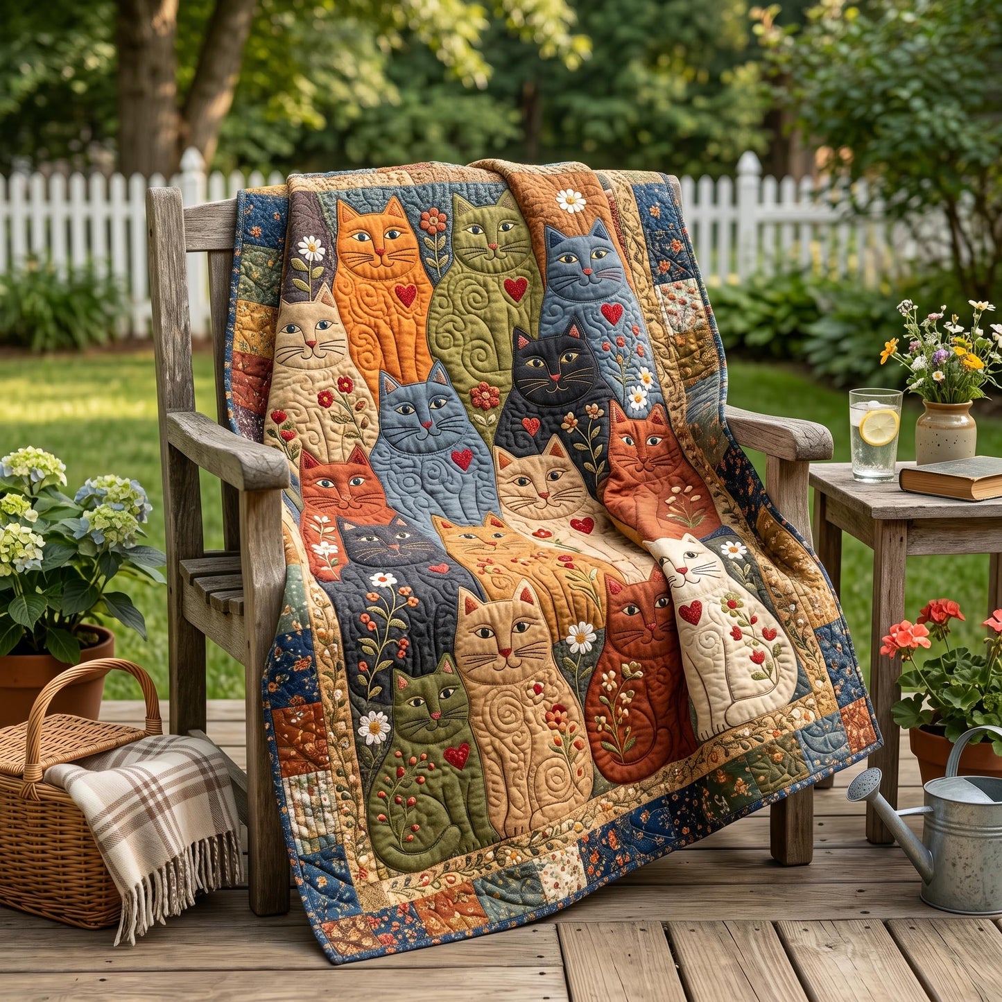 Garden Paws Quilted Blanket - Baby (30" x 40") - Pack 1