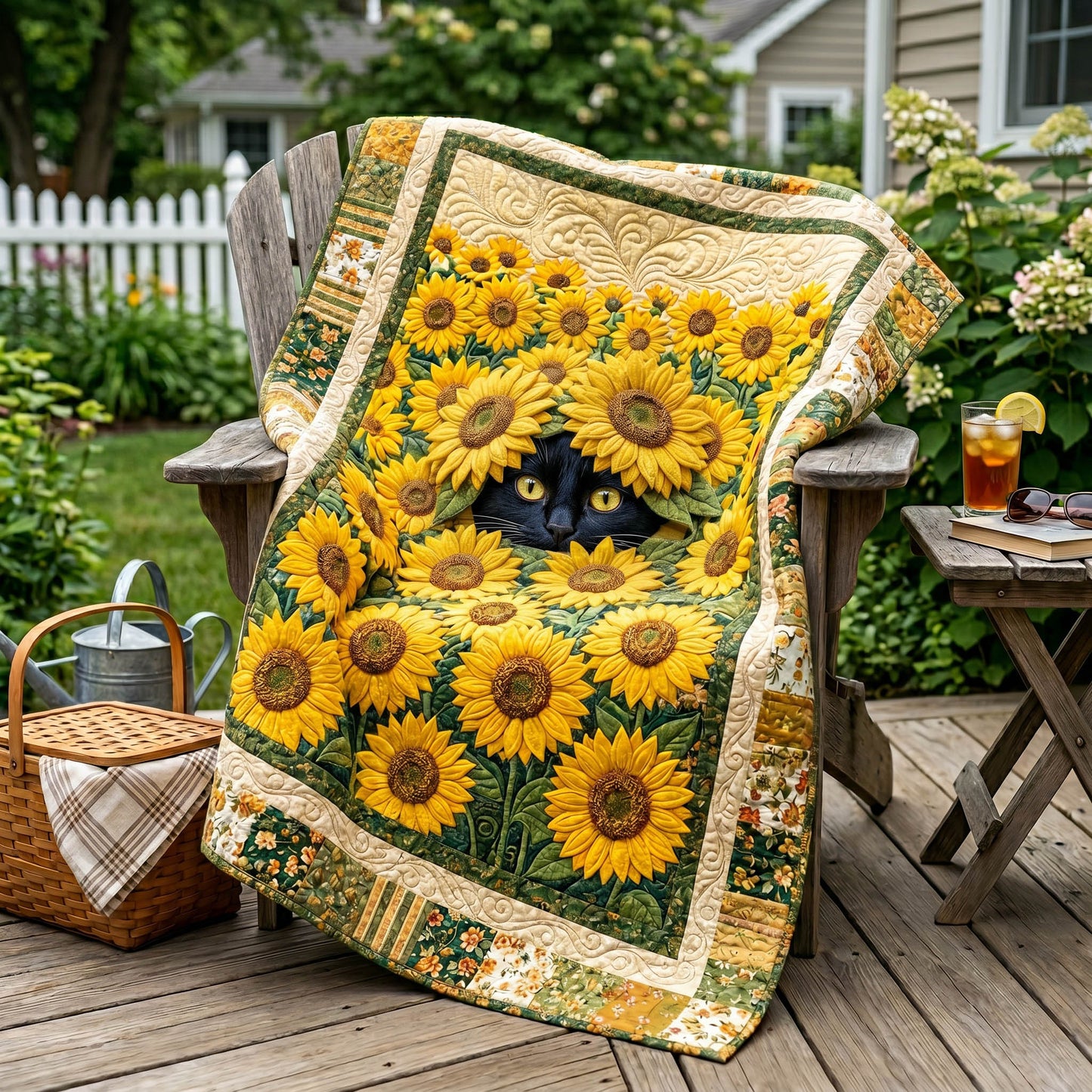 Garden Whiskers Quilted Blanket - Baby (30" x 40") - Pack 1