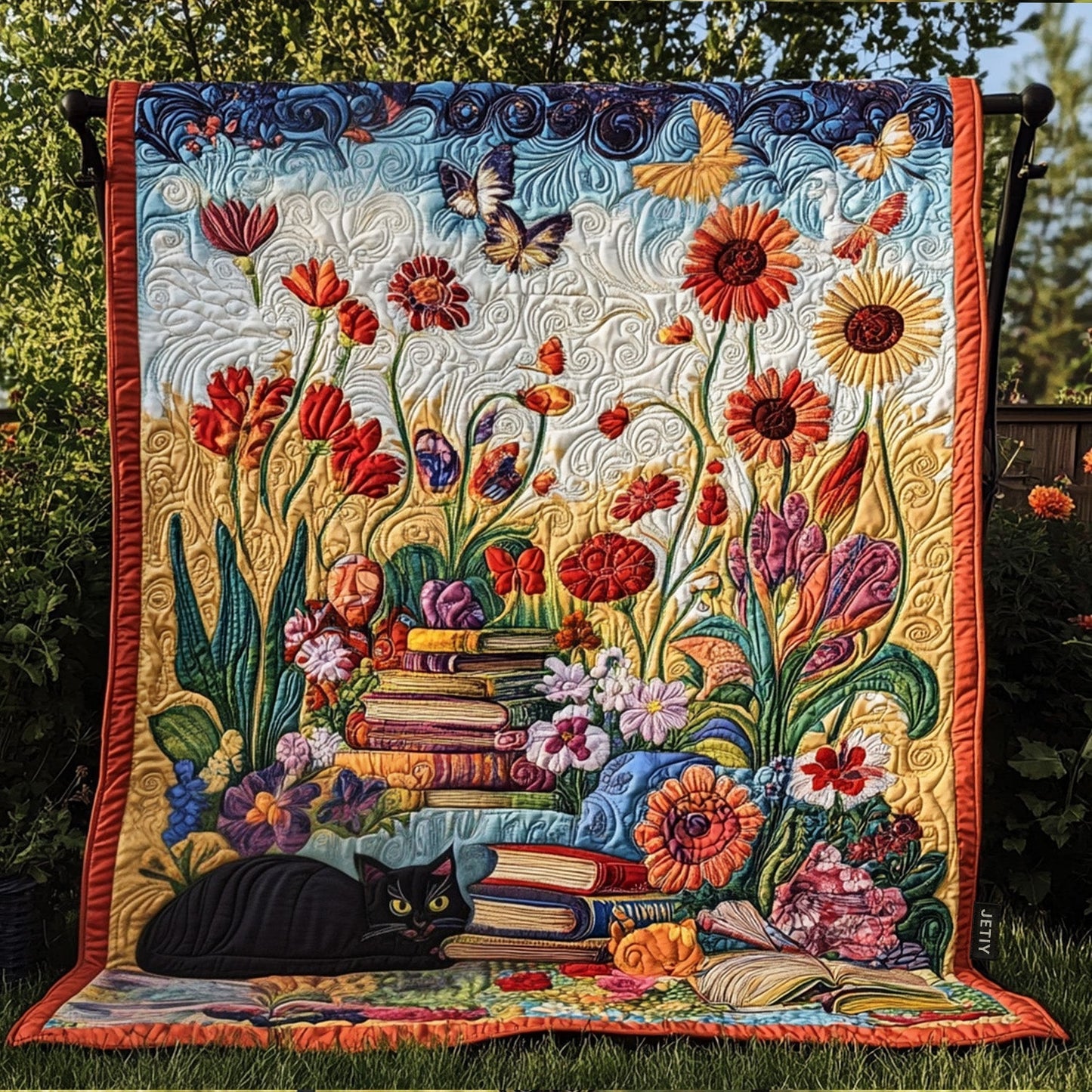 Garden of Knowledge Quilted Blanket - Baby (30" x 40")