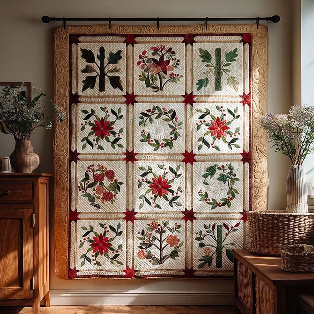 Gentle Garden Quilted Blanket - Baby (30" x 40") - Pack 1