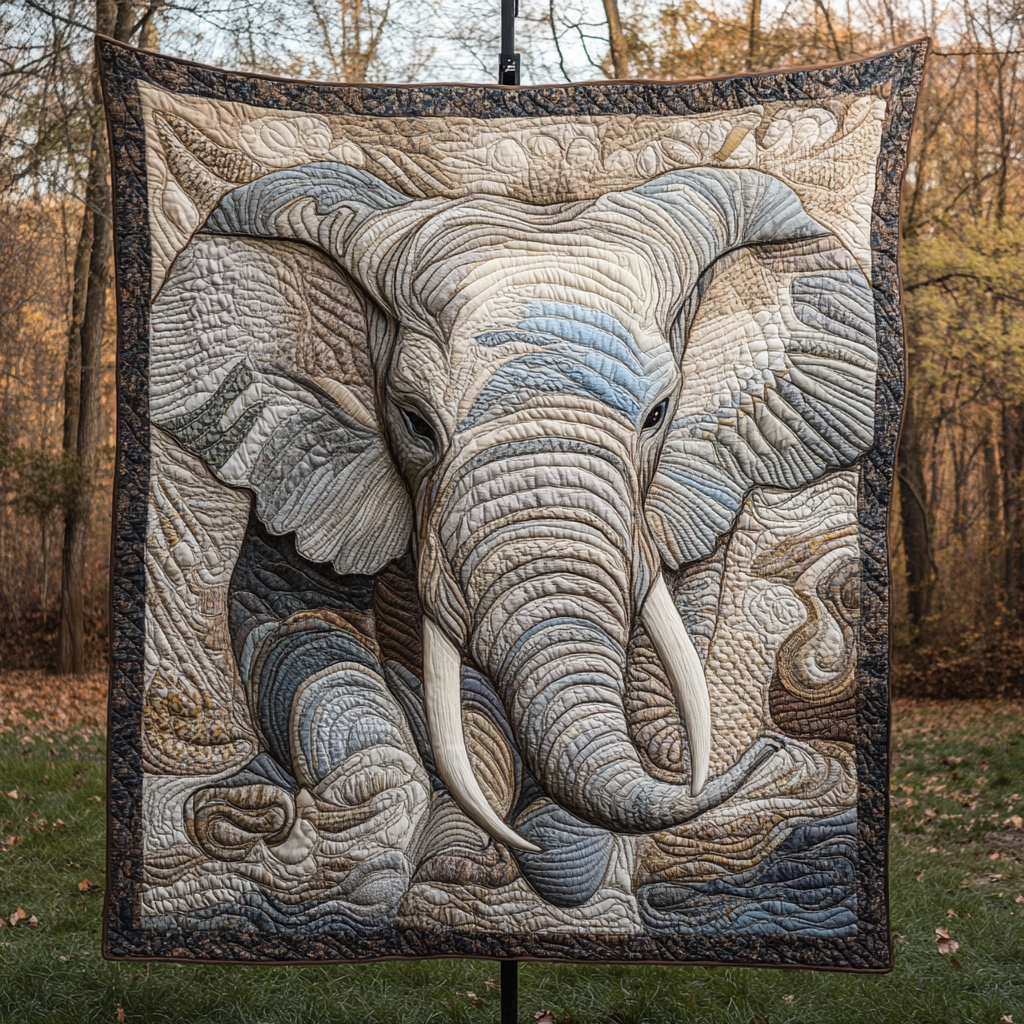 Gentle Giant Journey Quilted Blanket - Throw (55" x 60")