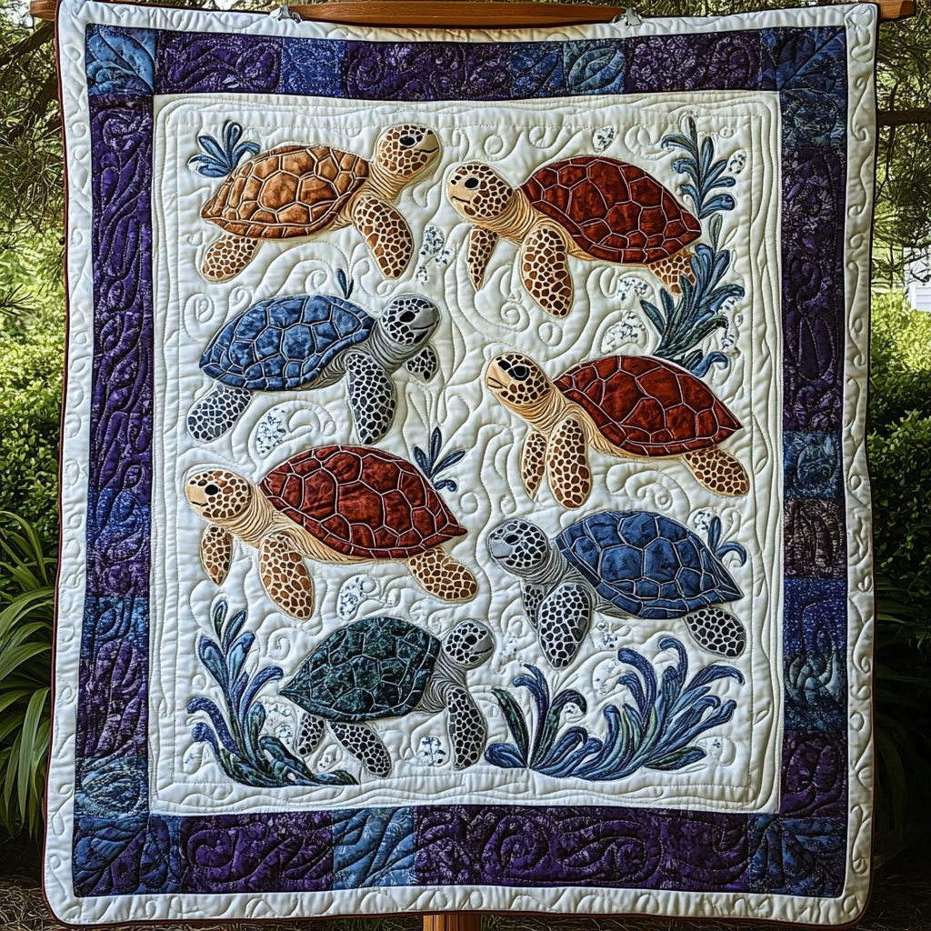 Gentle Shell Quilted Blanket - Baby (30" x 40")