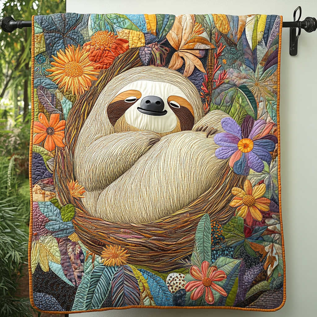 Gentle Snooze Quilted Blanket - Throw (55" x 60")