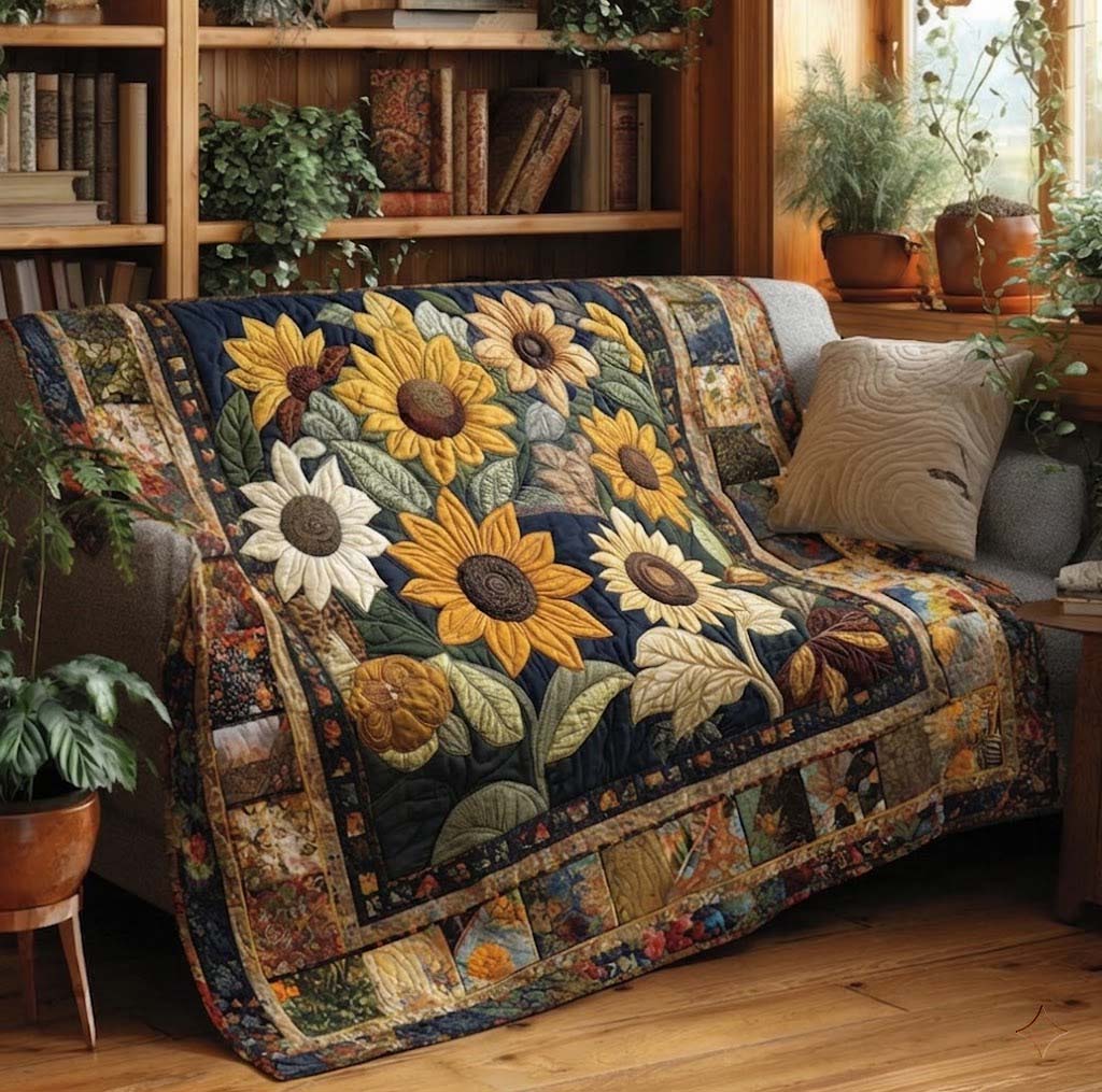 Golden Dawn Quilted Blanket - Baby (30" x 40") - Pack 1