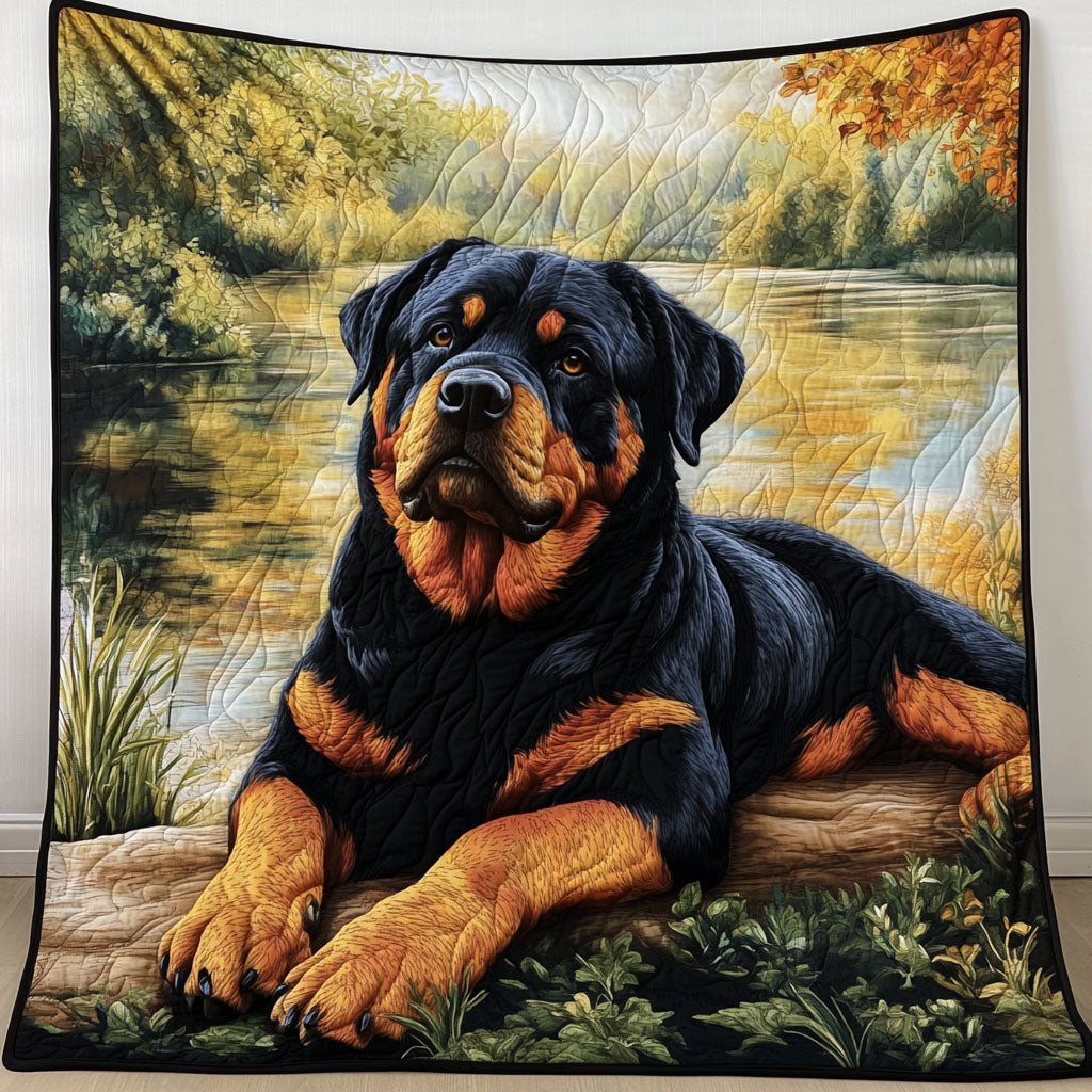 Golden Lake Rest Quilted Blanket - Baby (30" x 40")