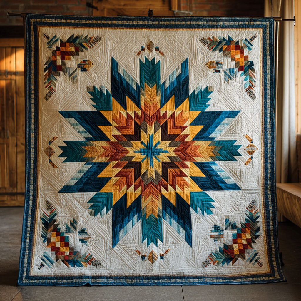 Golden Ray Quilted Blanket - Baby (30" x 40") - Pack 1
