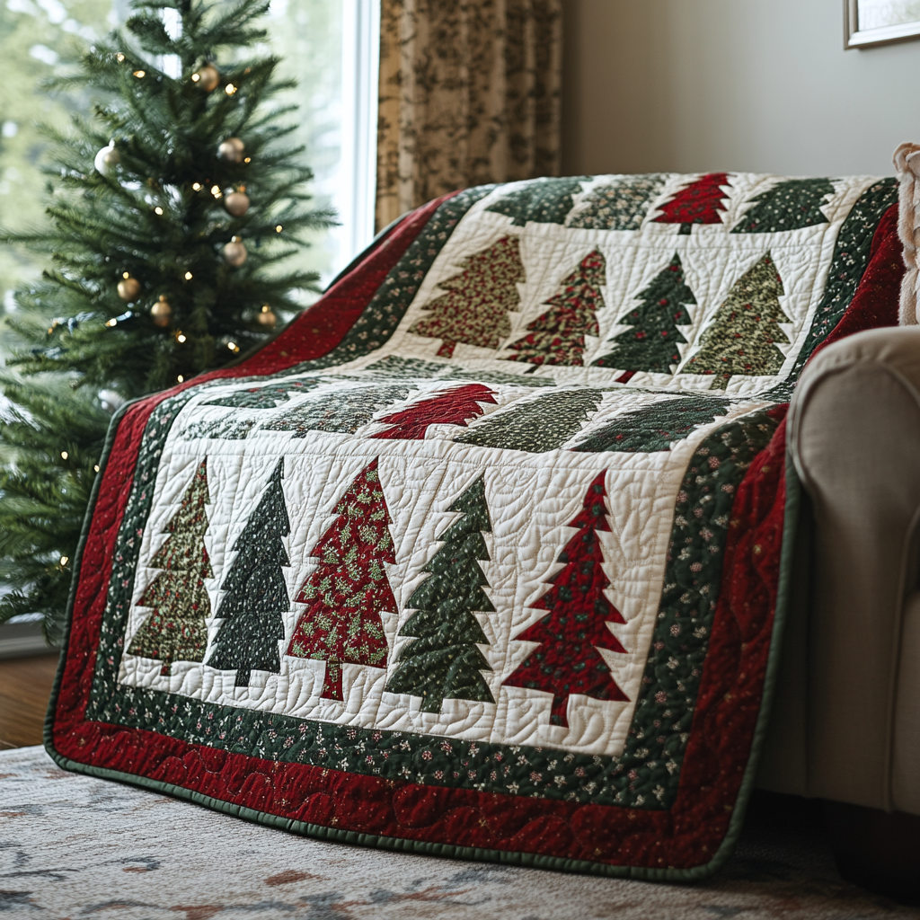 Golden Spruce Quilted Blanket - Baby (30" x 40") - Pack 1