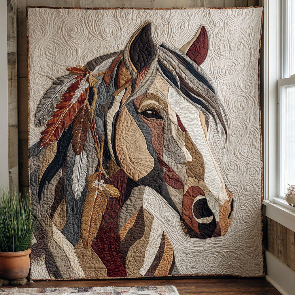 Golden Stallion Quilted Blanket - Baby (30" x 40") - Pack 1