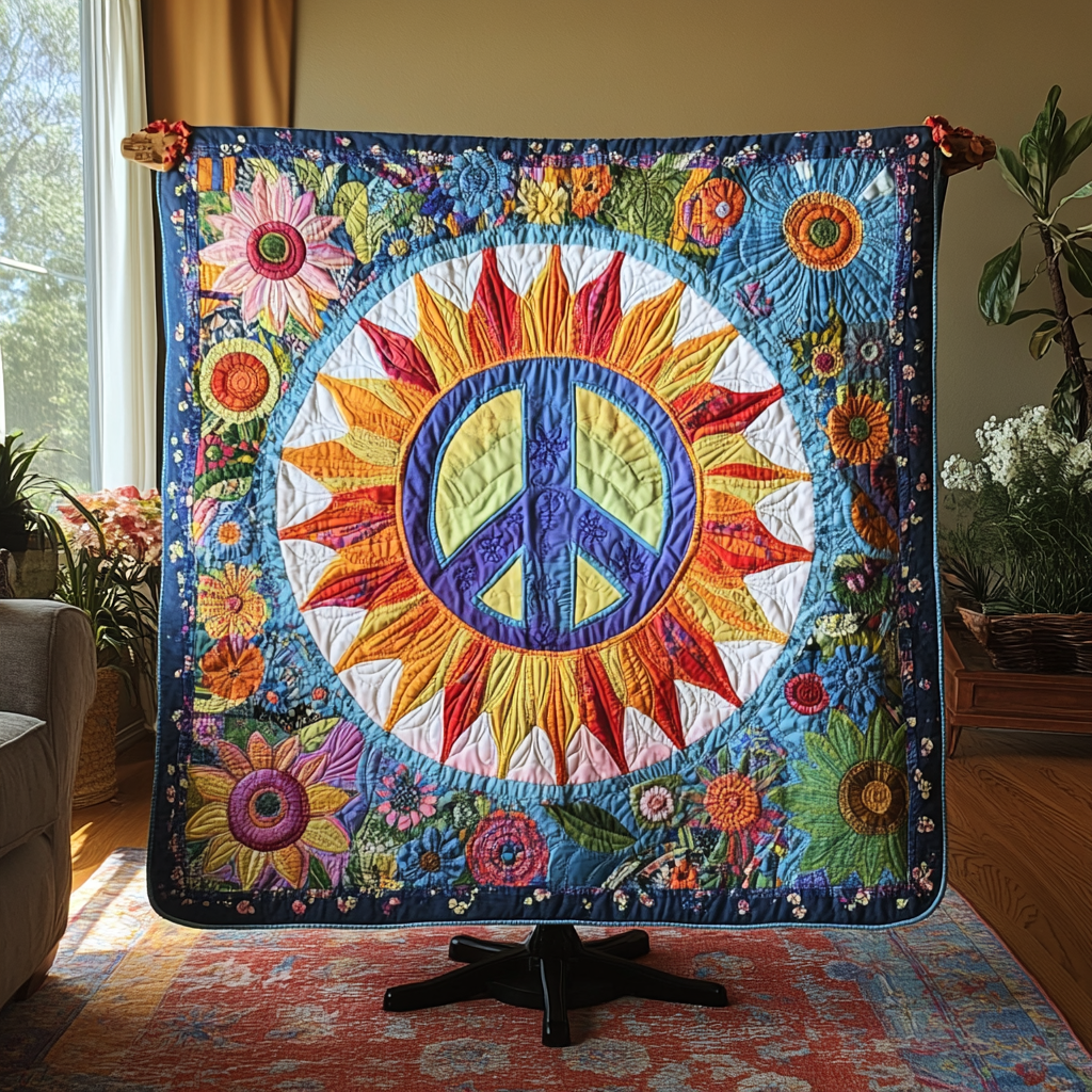 Harmony Haven Quilted Blanket - Baby (30" x 40")