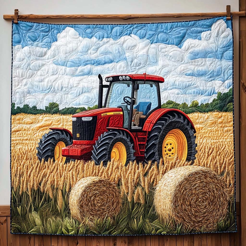 Harvest Champion Quilted Blanket - Throw (55" x 60")