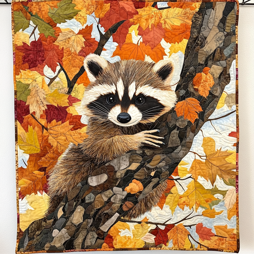 Harvest Hues Quilted Blanket - Throw (55" x 60")
