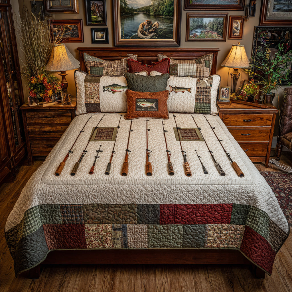 Heritage Lure Stripe Quilted Blanket - Baby (30" x 40") - Pack 1