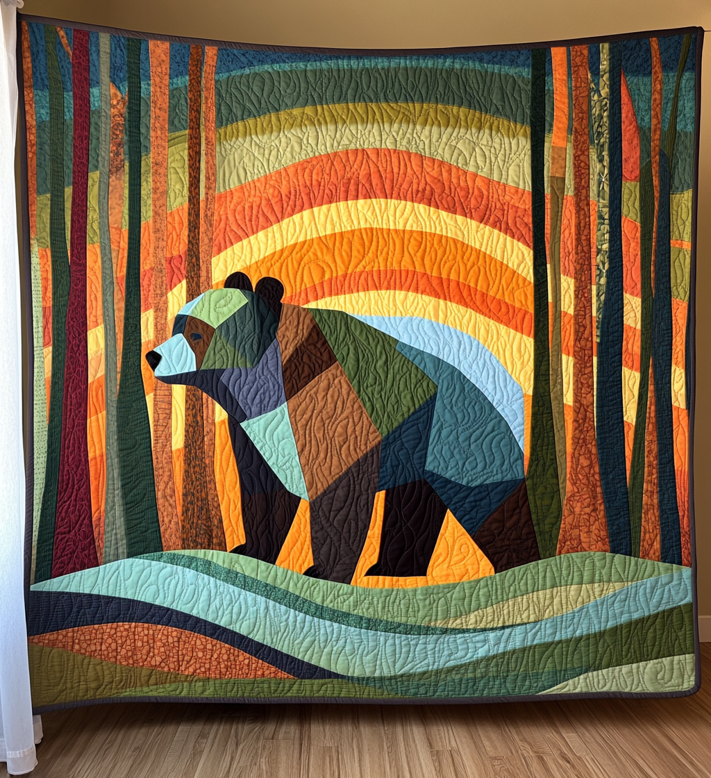 Hidden Den Quilted Blanket - Throw (55" x 60")