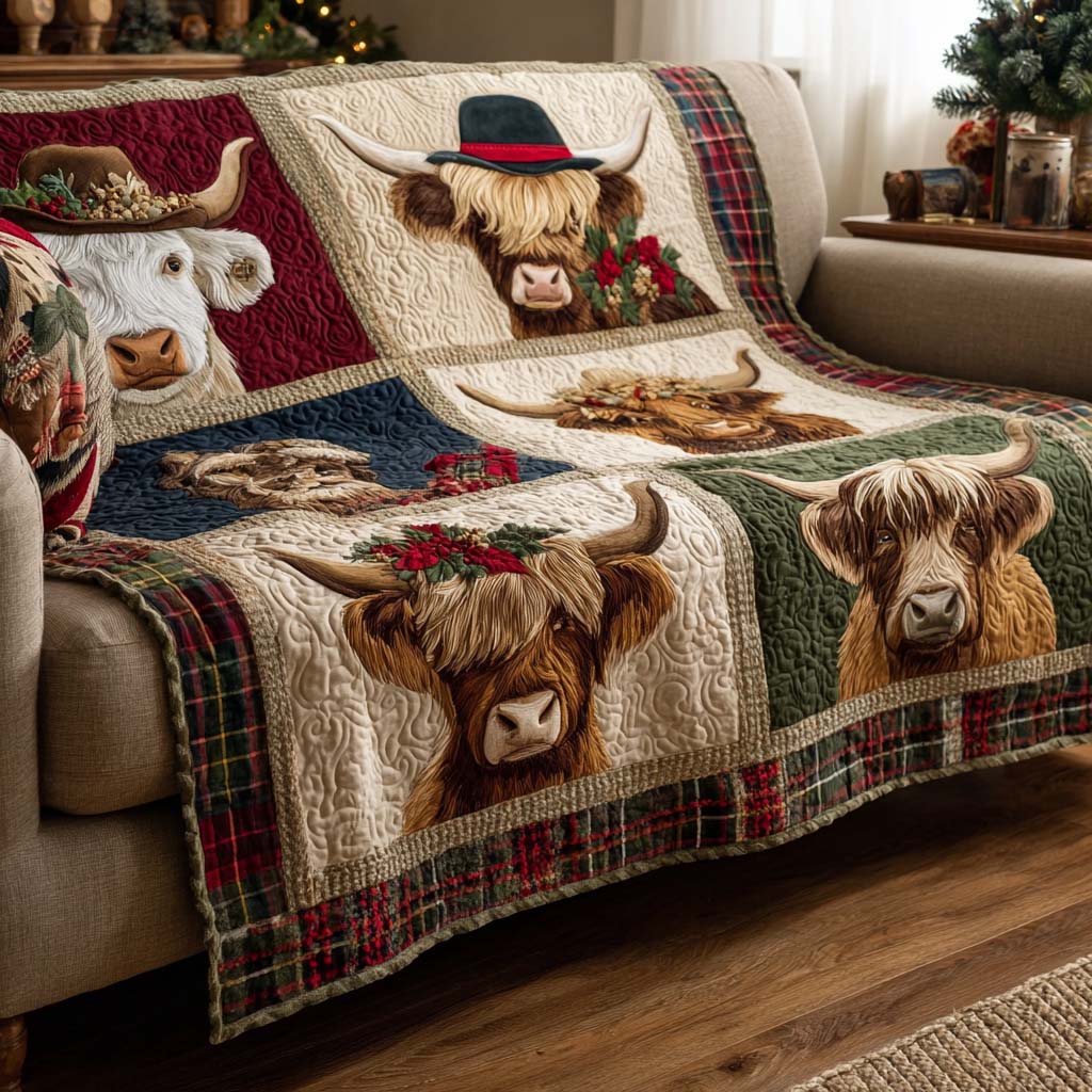Highland Beauty Quilted Blanket - Baby (30" x 40") - Pack 1
