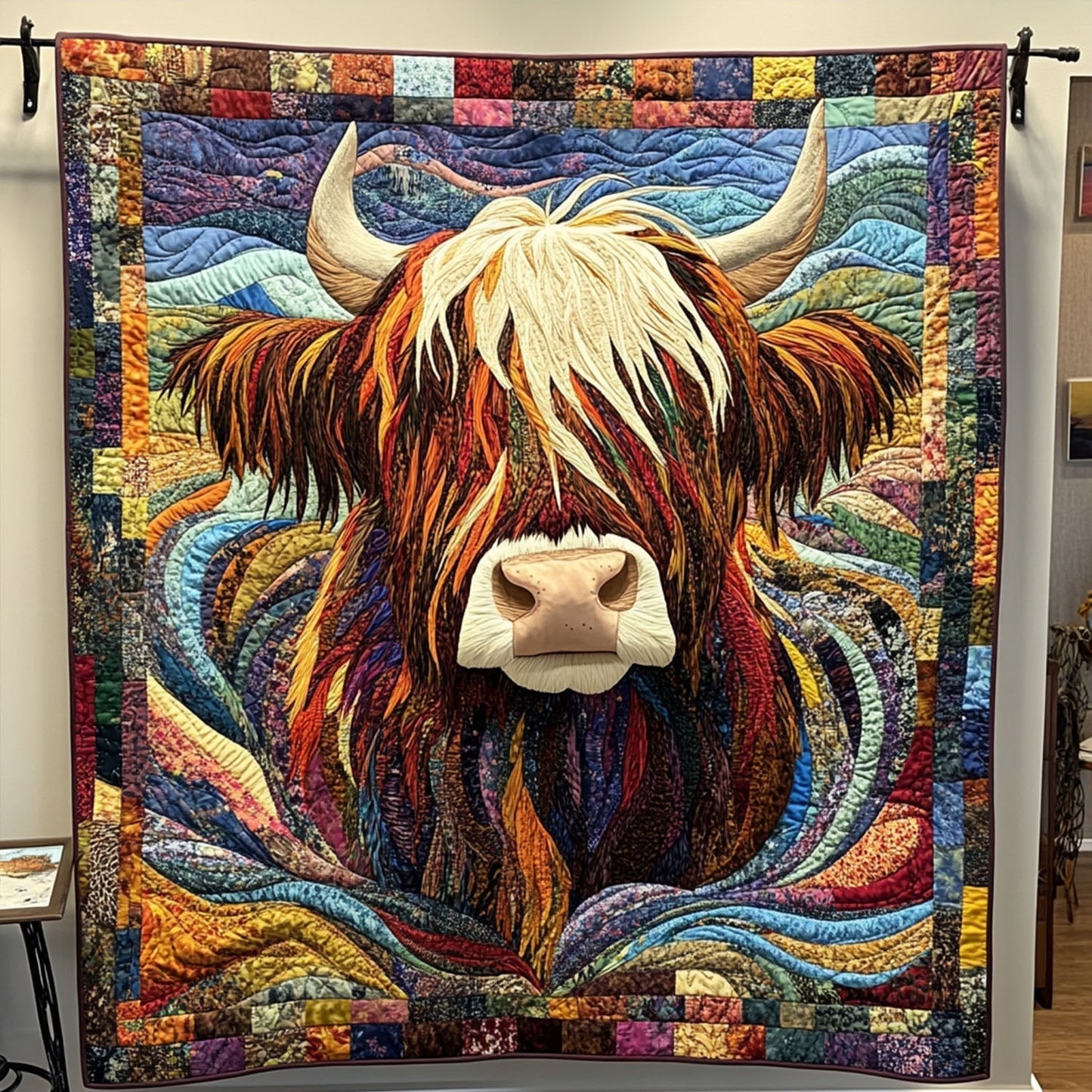 Highland Haven Quilted Blanket - Throw (55" x 60")