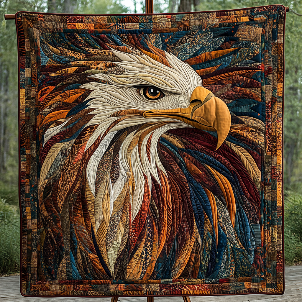 Highland Hunter Quilted Blanket - Throw (55" x 60")