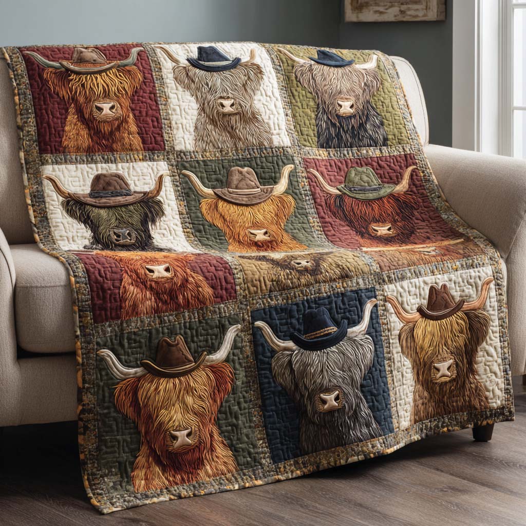 Highland Roots Quilted Blanket - Baby (30" x 40") - Pack 1