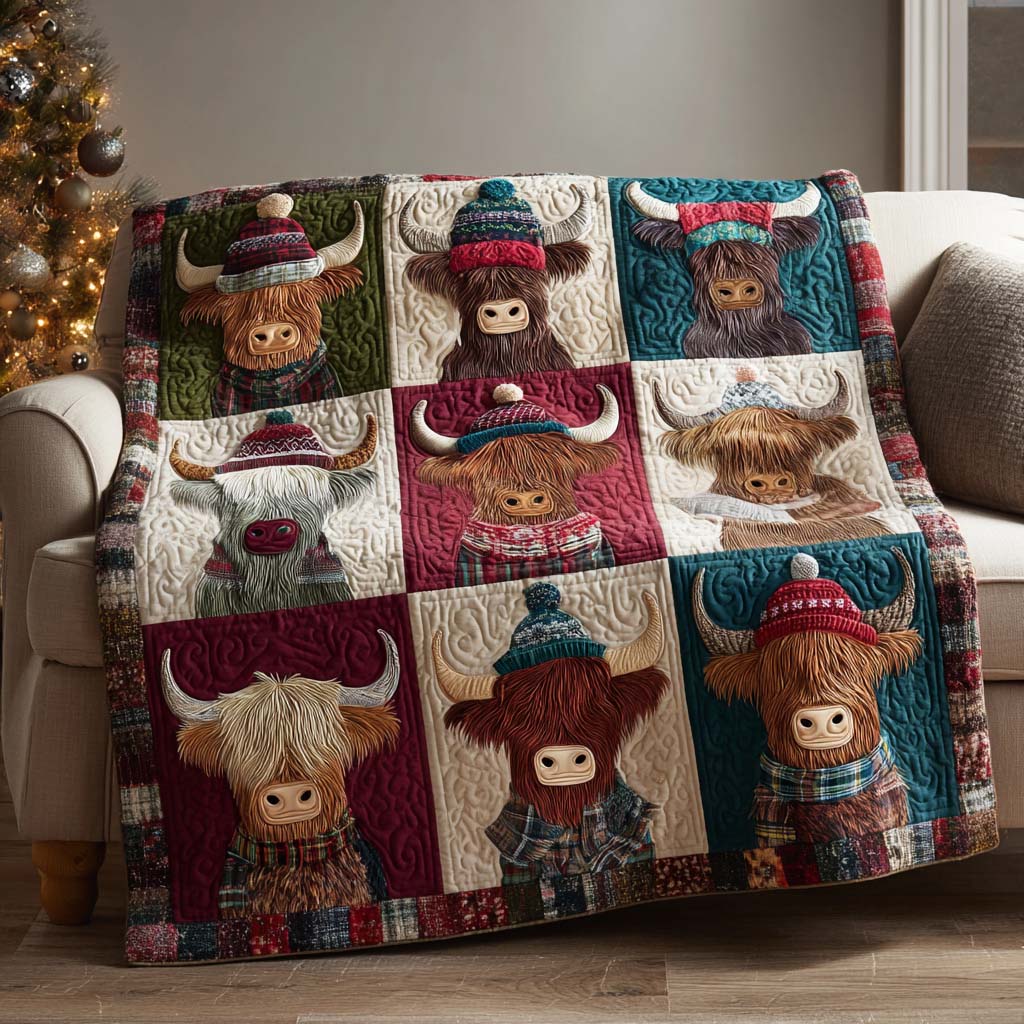 Highland Serenity Quilted Blanket - Baby (30" x 40") - Pack 1