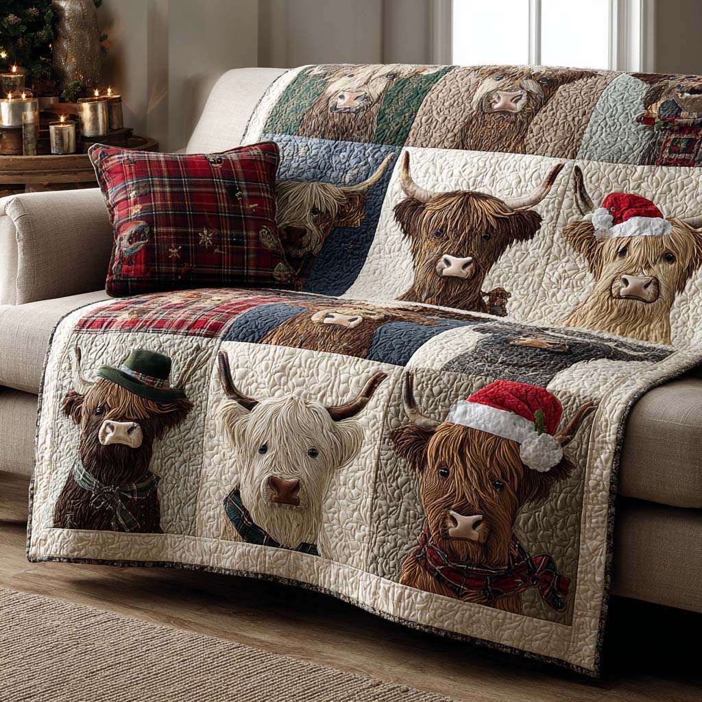 Highland Spirit Quilted Blanket - Baby (30" x 40") - Pack 1