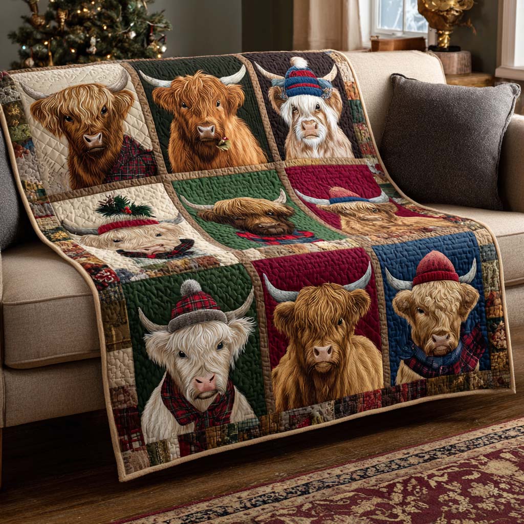 Highland Whisper Quilted Blanket - Baby (30" x 40") - Pack 1