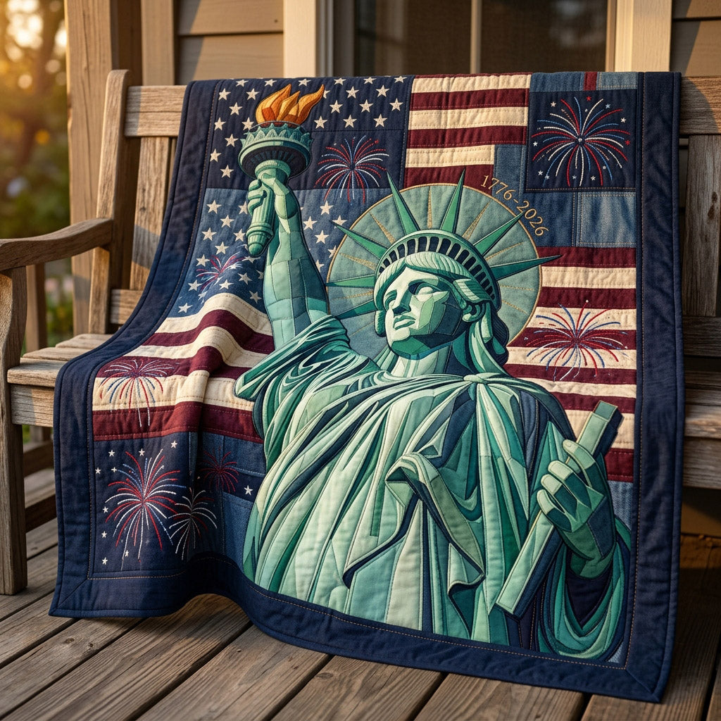 Honor and Liberty Quilted Blanket - Baby (30" x 40") - Pack 1