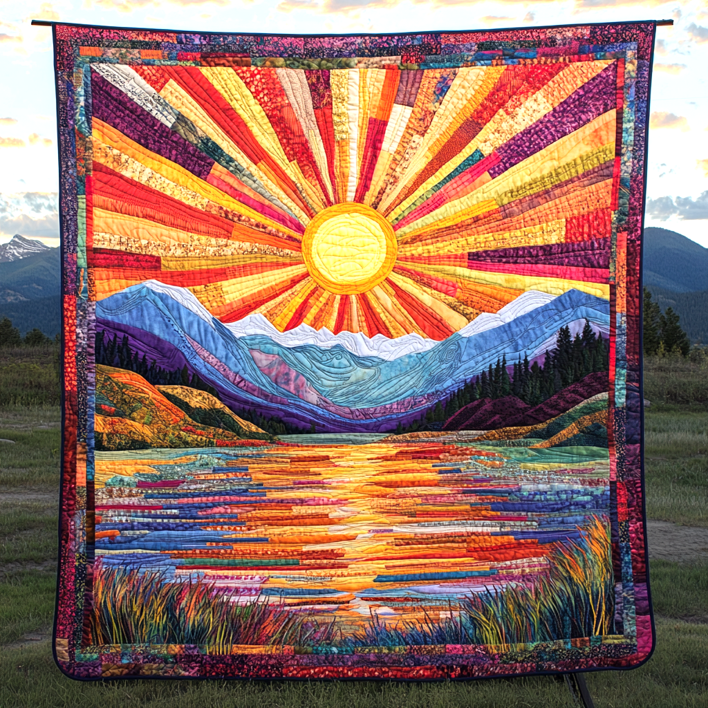 Horizon Dreams Quilted Blanket - Throw (55" x 60")