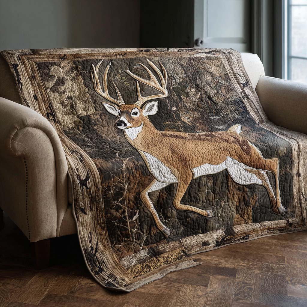 Hunter Trophy Quilted Blanket - Baby (30" x 40") - Pack 1