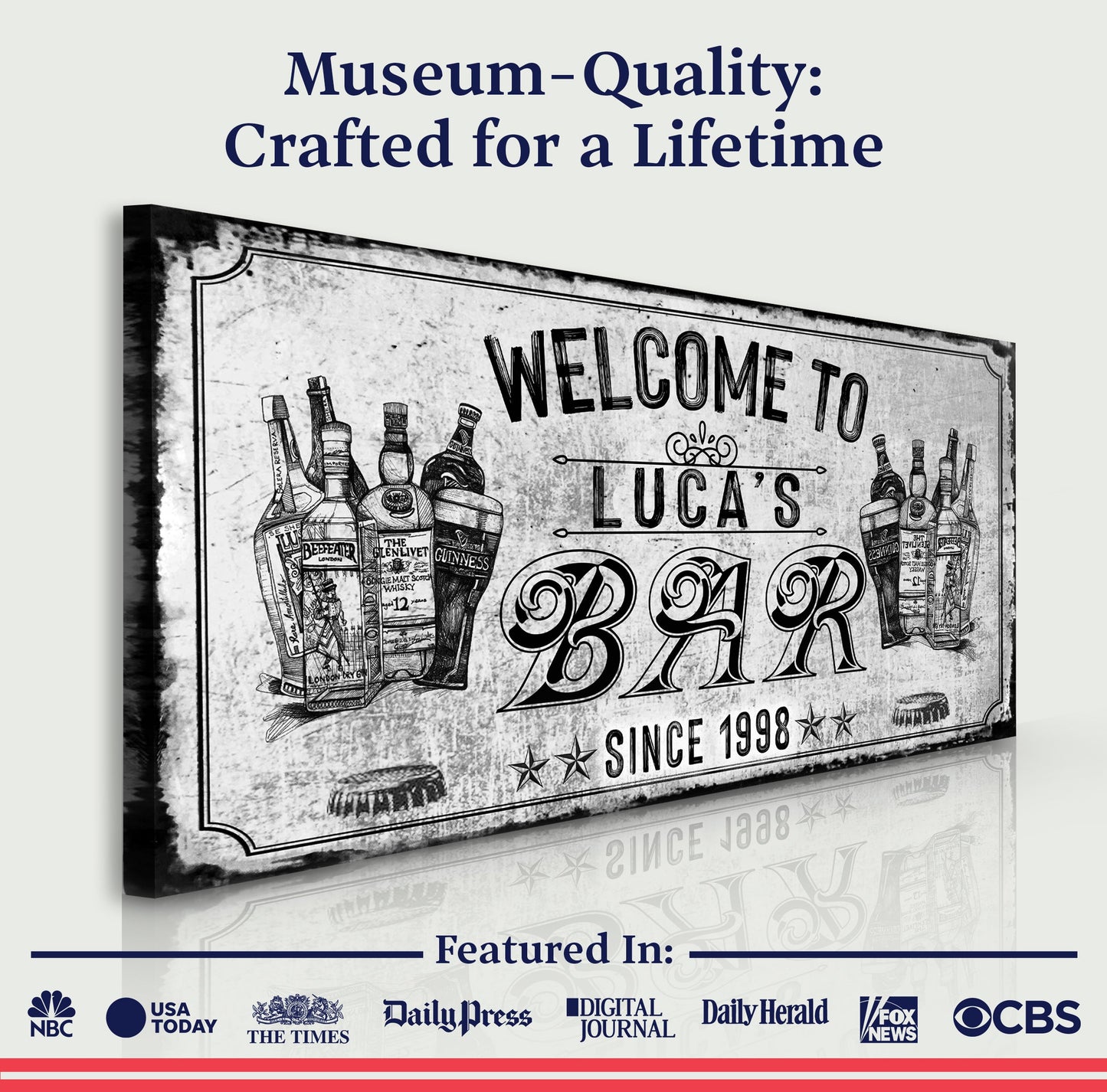 Bar Sign VI - canvas
